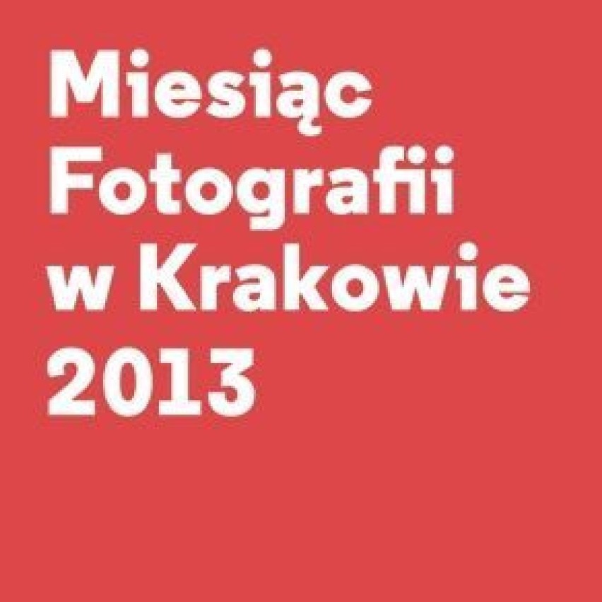 Logo tegorocznej edycji Miesiąca Fotografii w Krakowie