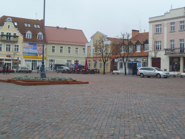 Chodzieski Rynek zachwycający nie jest