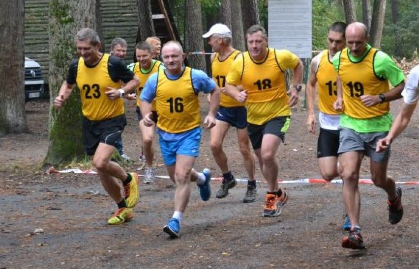 Kłobuccy policjanci na letnim biathlonie w Żorach