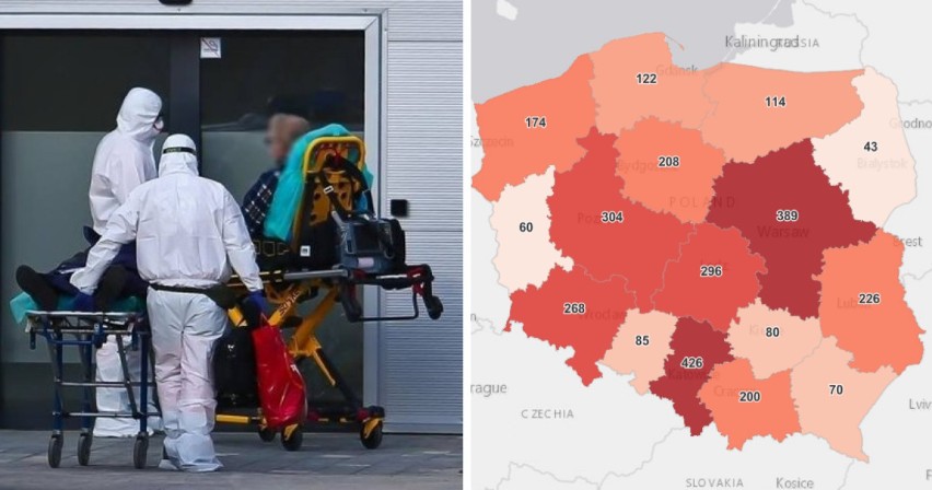 3 098 nowych przypadków koronawirusa w Polsce, 426 w woj....