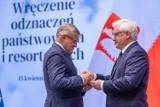 Wręczenie odznaczeń państwowych za zasługi w działalności na rzecz ochrony zdrowia. Zasłużeni w województwie małopolskim