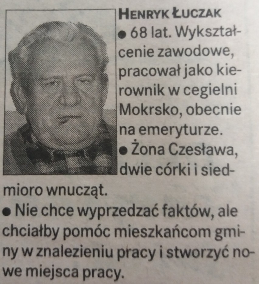 2. Henryk Łuczak - 235 głosów...