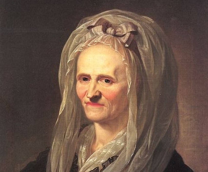 Portret Anny Louisy Karsch z 1791 roku. Autor: Karl...