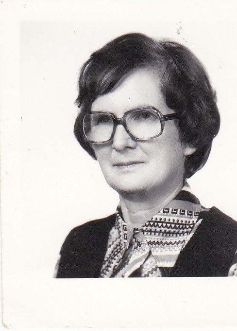 Barbara Woźniak na zdjęciu legitymacyjnym