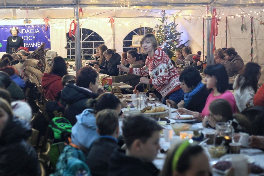 Świąteczna wieczerza dla uchodźców z Ukrainy