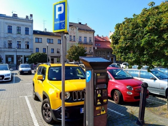 Strefa płatnego parkowania w Bielsku-Białej