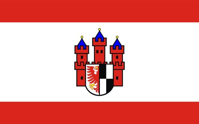 Źródło: http://commons.wikimedia.org/wiki/File:POL_Olecko_flag.svghttp://commons.wikimedia.org/wiki/File:POL_Olecko_flag.svg