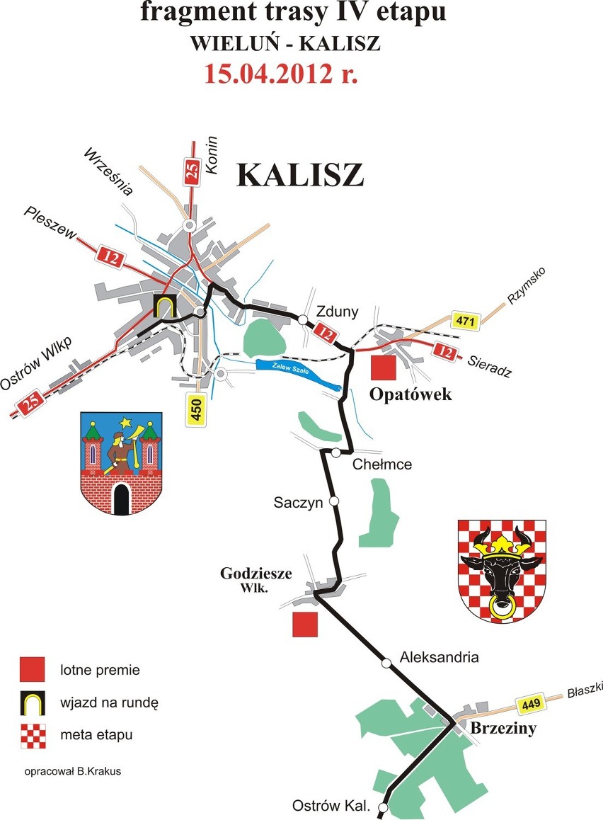 Kalisz: W piątek rusza Ogólnopolski Wyścig Kolarski Szlakiem Bursztynowym &quot;Hellena Tour 2012&quot;