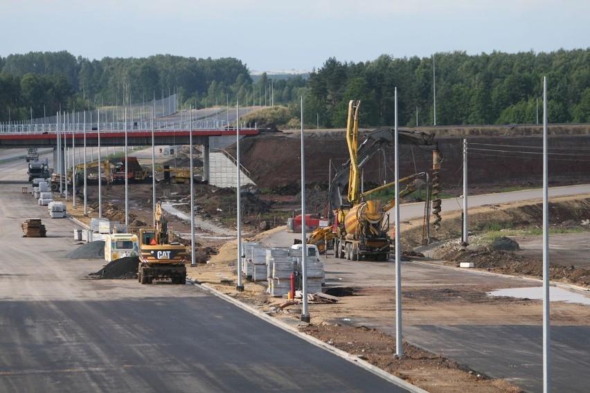 Budowa autostrady A1 w Pyrzowicach [ZDJĘCIA]