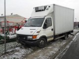 Wypadek w Romanowie - Zderzenie ciężarówki z samochodem dostawczym. ZDJĘCIA
