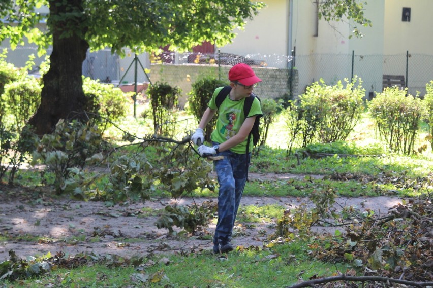 Sprzątanie Parku Trzech Kultur