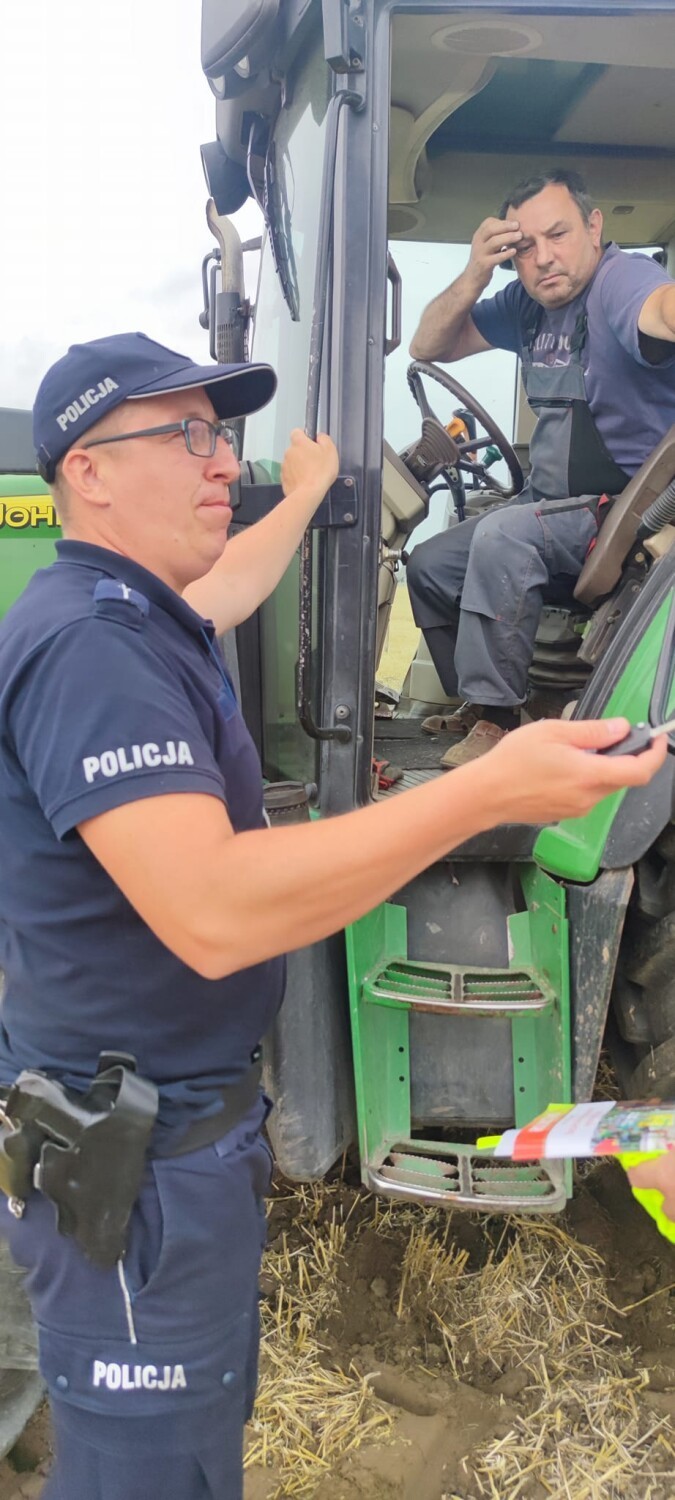 Zmasowana akcja Komendy Powiatowej Policji w Pleszewie....