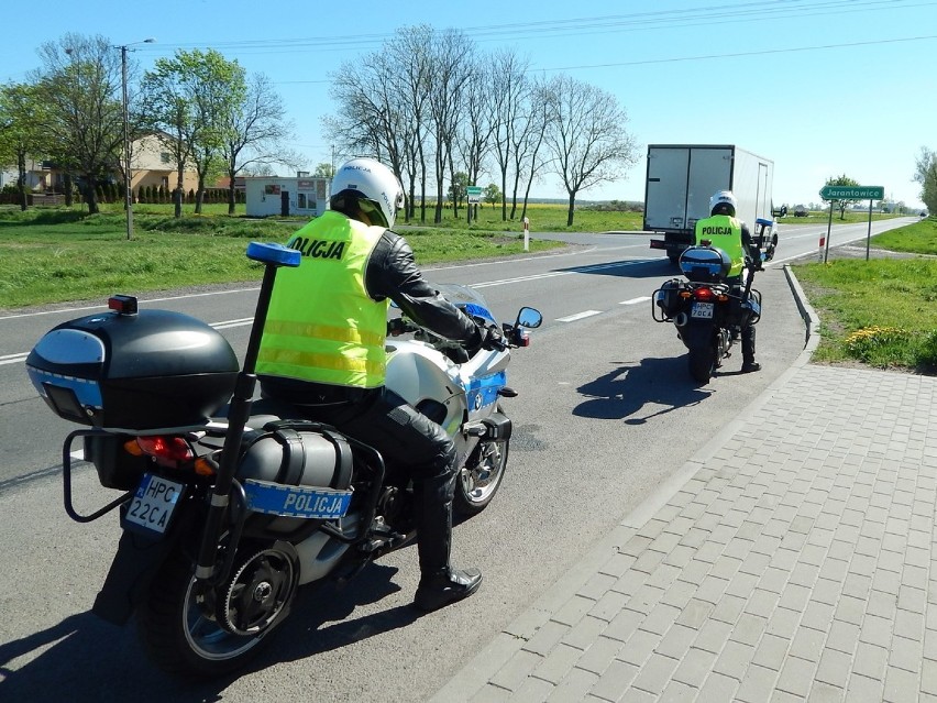 Motocyklowe patrole z KPP Radziejów