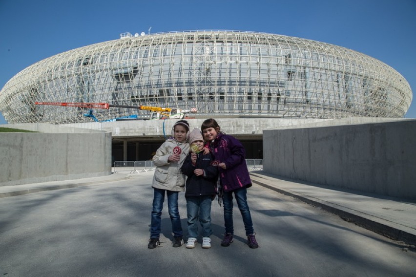 Kraków Arena: dzień otwarty na budowie hali w Czyżynach...