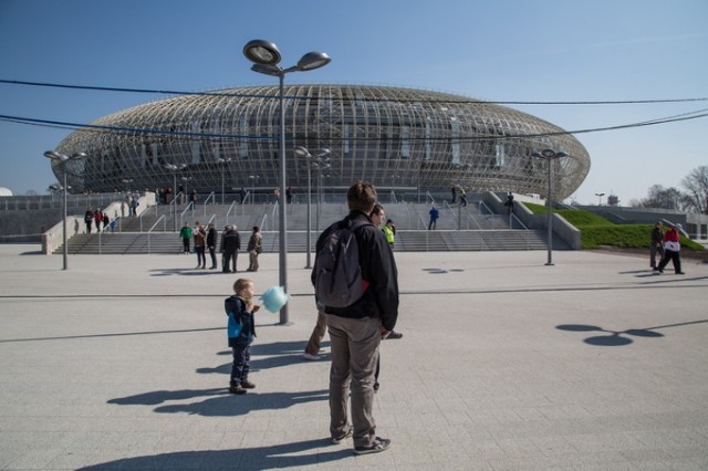 Kraków Arena: dzień otwarty na budowie hali w Czyżynach [ZDJĘCIA]