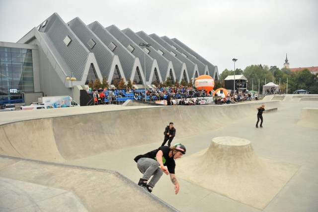 Trybuny na rzeszowskim skateparku nie będą na razie rozbudowane.