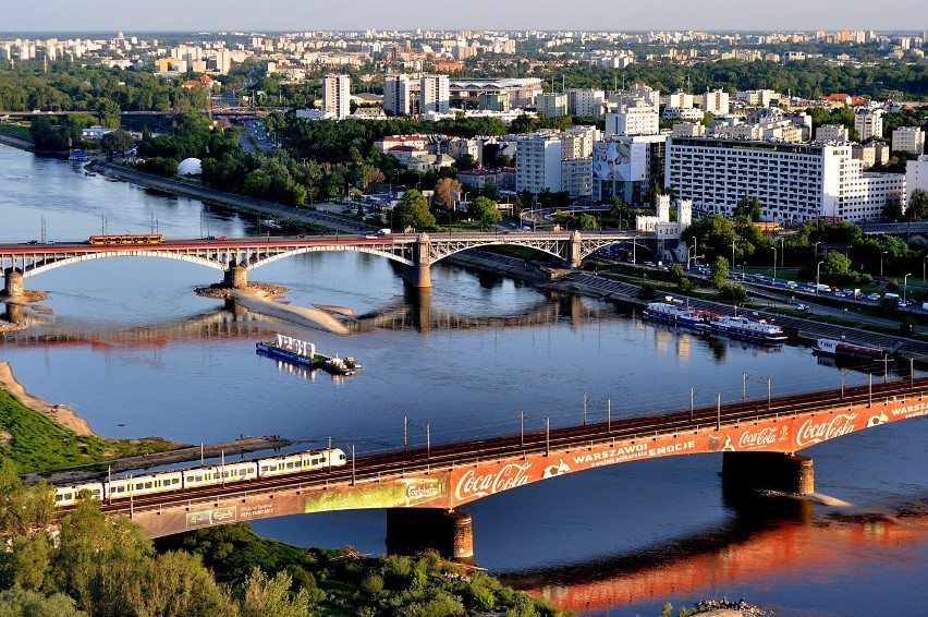 Poziom Wisły Warszawa. Poziom Wisły wzrósł o prawie pół...