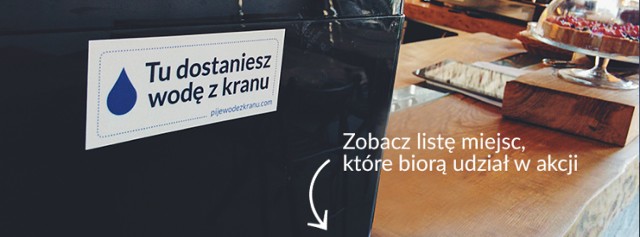 Piję wodę z kranu: Darmowa kranówka w Poznaniu. Gdzie?