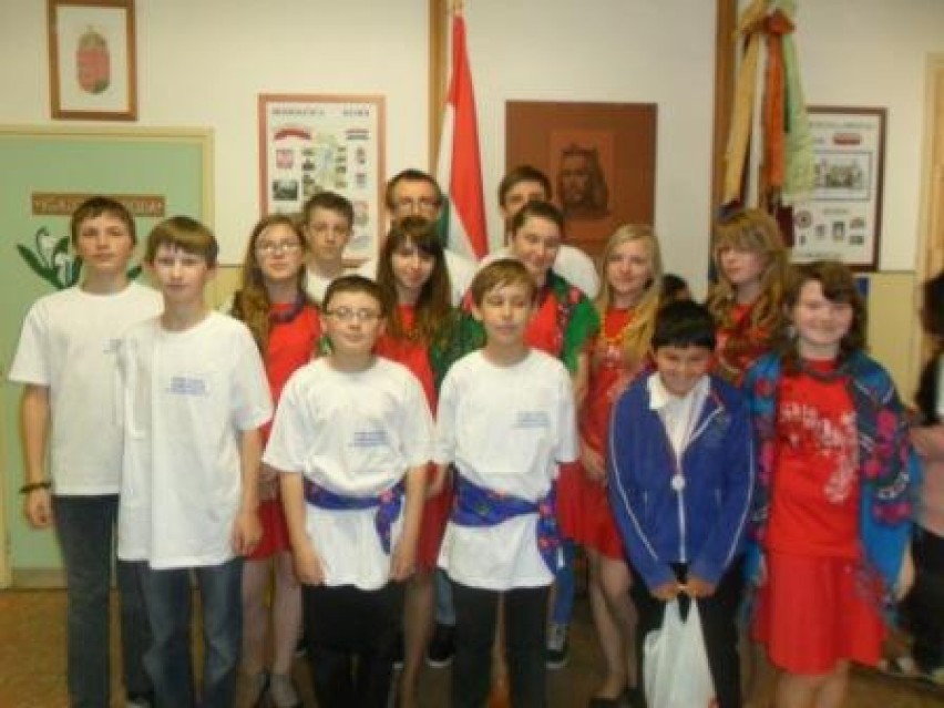 Uczniowie z Rossoszycy na Węgrzech