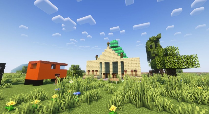 Młodzi zgorzelczanie stworzyli wirtualny świat Przygody z Nysą w Minecraft. Zobaczcie najlepsze kreacje