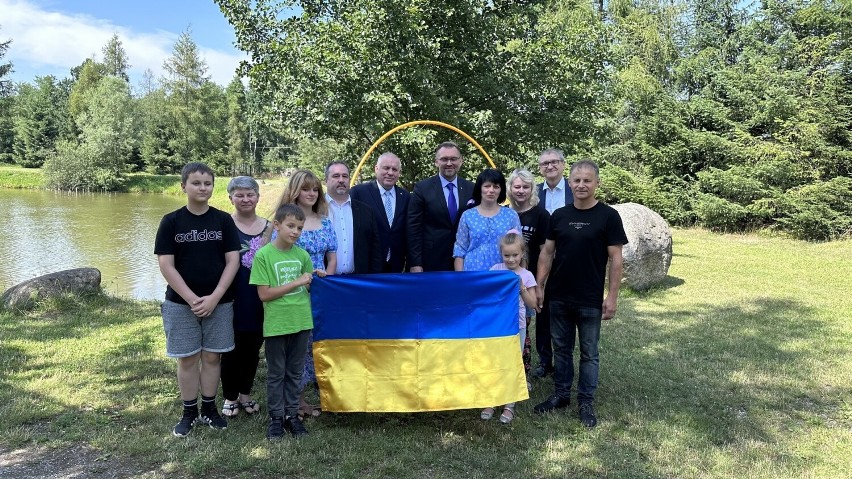 Wizyta konsula Ukrainy w Krakowie u rodziny ukraińskiej oraz...