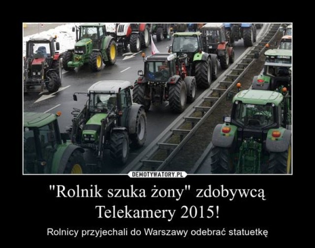 Internauci tworzą memy z strajkującymi rolnikami. Kolumna ciągników w Warszawie ma ok. 20 km długości. Zobaczcie jak internauci śmieją się ze strajku.