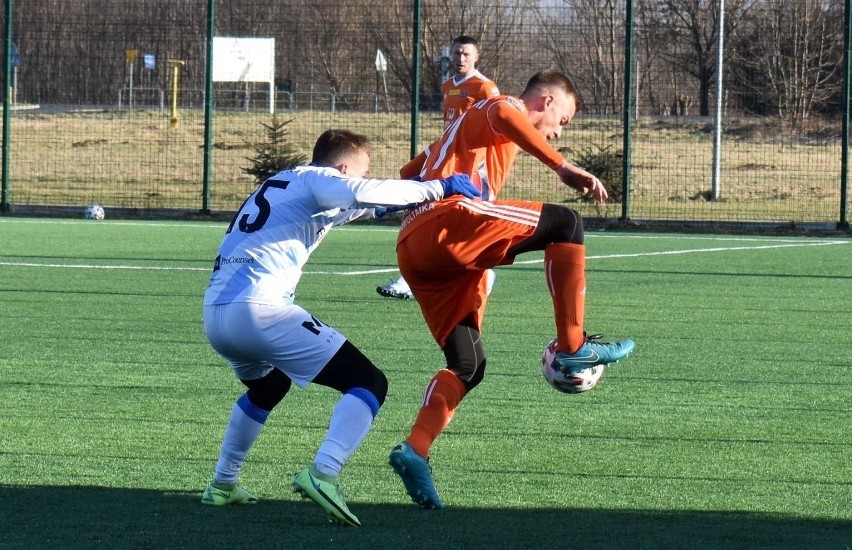 15.1.2022, Nowa Wieś: sparing Stal Rzeszów Bruk-Bet...