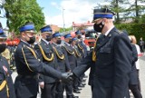 Dzień Strażaka Radomsko 2021. Odznaczenia i awanse dla strażaków w Komendzie Powiatowej PSP [ZDJĘCIA]