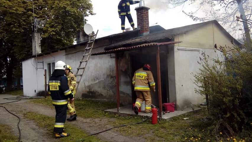 Wczoraj, 6 maja przed g. 13 strażacy ochotnicy ze...