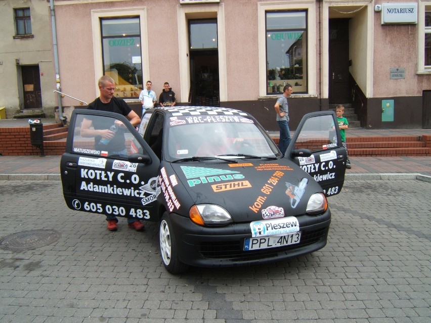 Sobota na pleszewskim rynku. 3 Pleszewski Rajd WRC