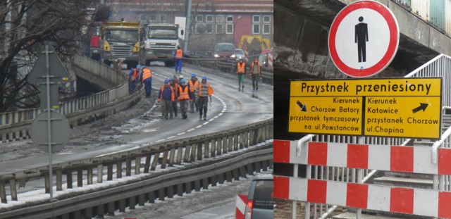 Rozpoczął się długo oczekiwany remont chorzowskiej estakady.