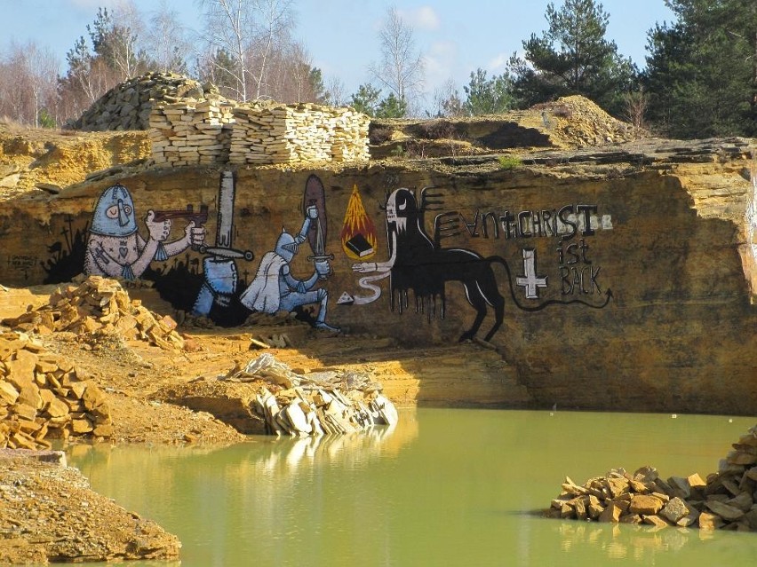 Artyści street artu ozdobili okolice Opoczna[ZDJĘCIA]