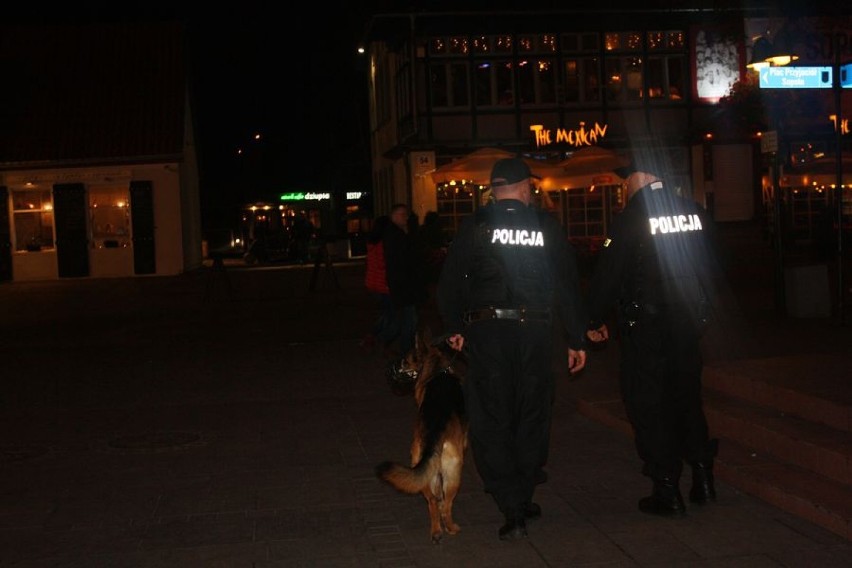 W poniedziałkową noc Sopot patrolowała większa liczba...