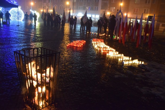 W gorzowskich obchodach 40. rocznicy stanu wojennego wzięło udział kilkuset mieszkańców.