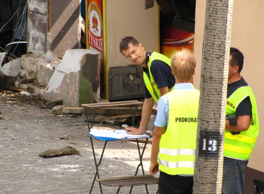Wybuch przy ul. Kleeberga w Lublinie