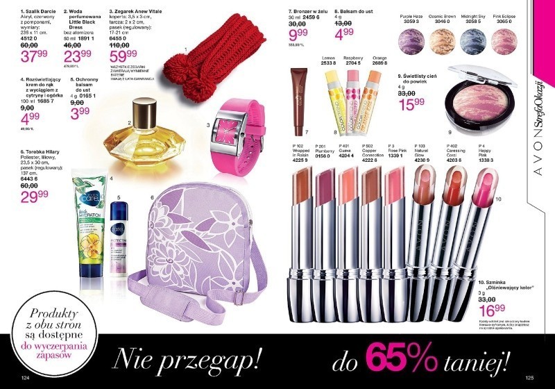 Avon: Katalog 1 2014: Wielka wyprzedaż