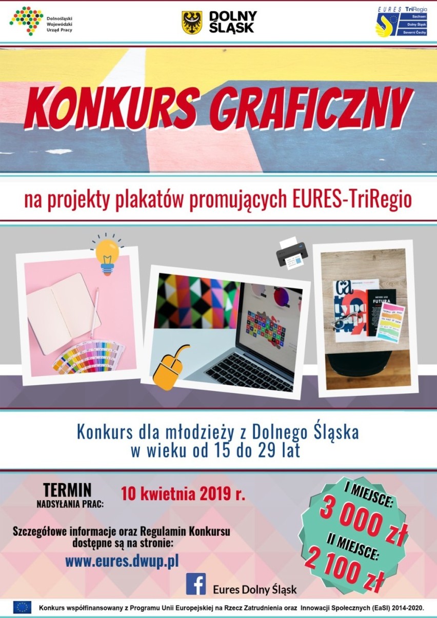 Konkurs dla młodych grafików z Dolnego Śląska. Do wygrania atrakcyjne nagrody!