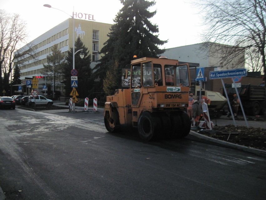 Remont na ul. Spadochroniarzy w Lublinie przedłuża się