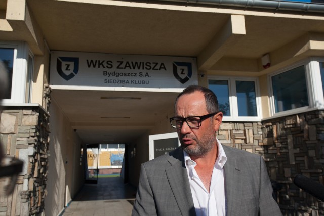 Prezes Artur Czarnecki apeluje do zarządu Stowarzyszenie Piłkarskiego Zawisza o możliwość użytkowania logo przez spółkę