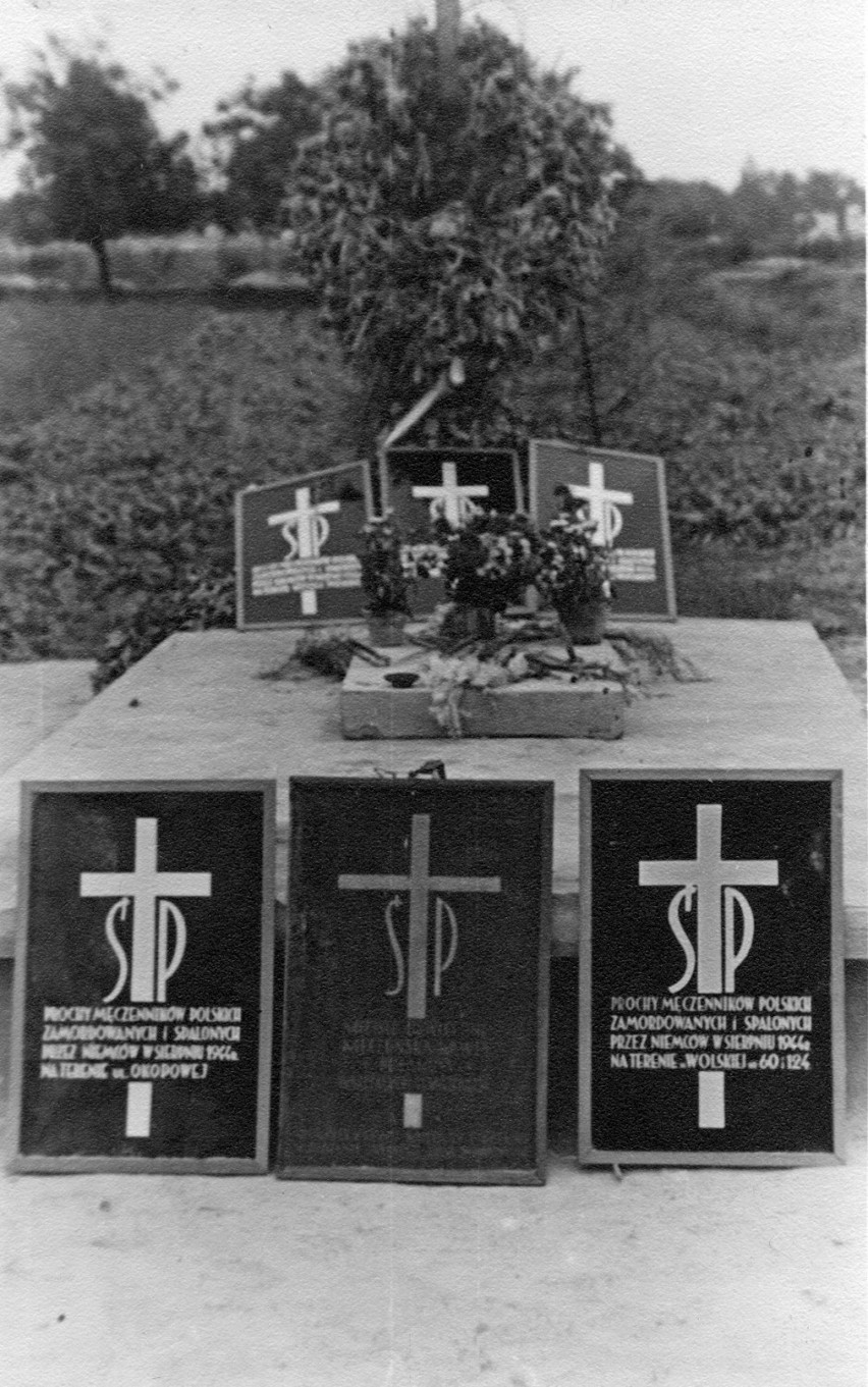 Cmentarz w roku 1946.