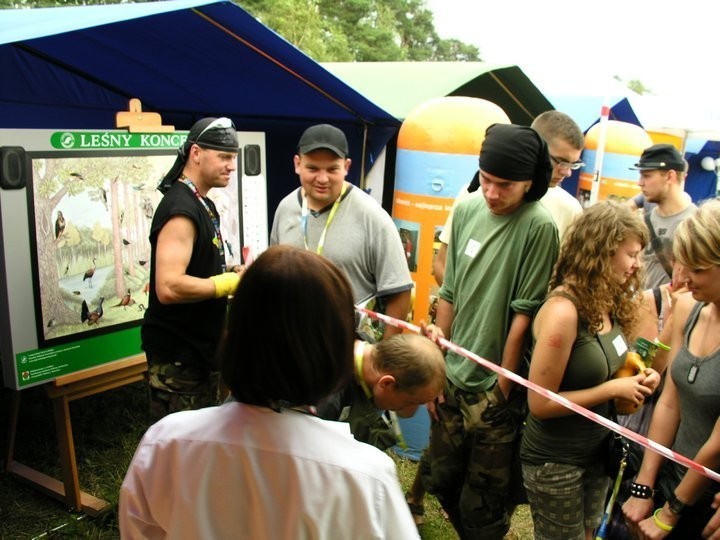 OEPL w Jeziorach Wysokich na Woodstocku. Kostrzyn nad Odrą,...