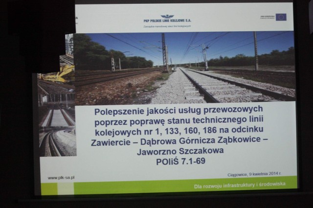 Szybsze pociągi z Warszawy do Katowic to efekt zrewitalizowanej linii kolejowej Zawiercie - Dąbrowa Górnicza-Ząbkowice.