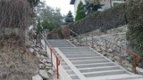 Odnowione schody przy ul. Lipowej