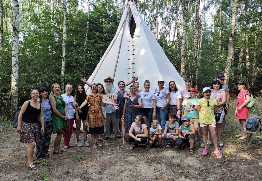 Rodziny ukraińskie z Chełma integrowały się w Ogrodzie Społecznym w Bartniku