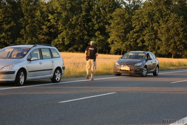 Akcja CBŚP na obwodnicy Opola.