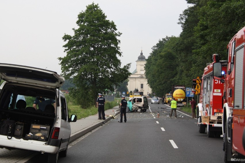 Bobrek: śmiertelny wypadek. Zginęła kobieta [ZDJĘCIA]