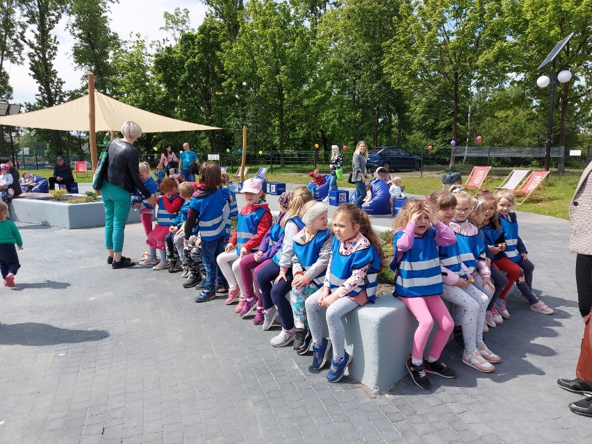Wodny plac zabaw w Chorzowie już otwarty. Najmłodsi skorzystali z niego po raz pierwszy w Dzień Dziecka. Zobacz zdjęcia