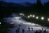 Stoki narciarskie nocą