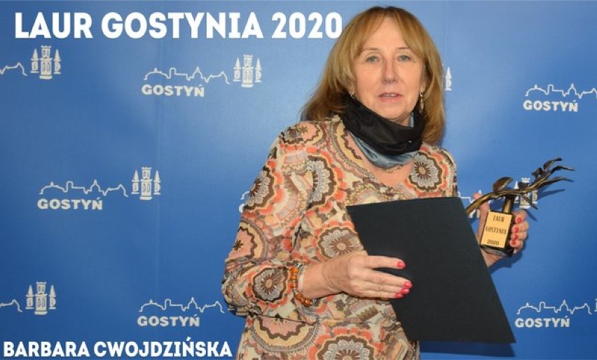 Gostyń. Barbara Cwojdzińska otrzymała nagrodę twórczą  „Laur Gostynia" [ZDJĘCIA] 