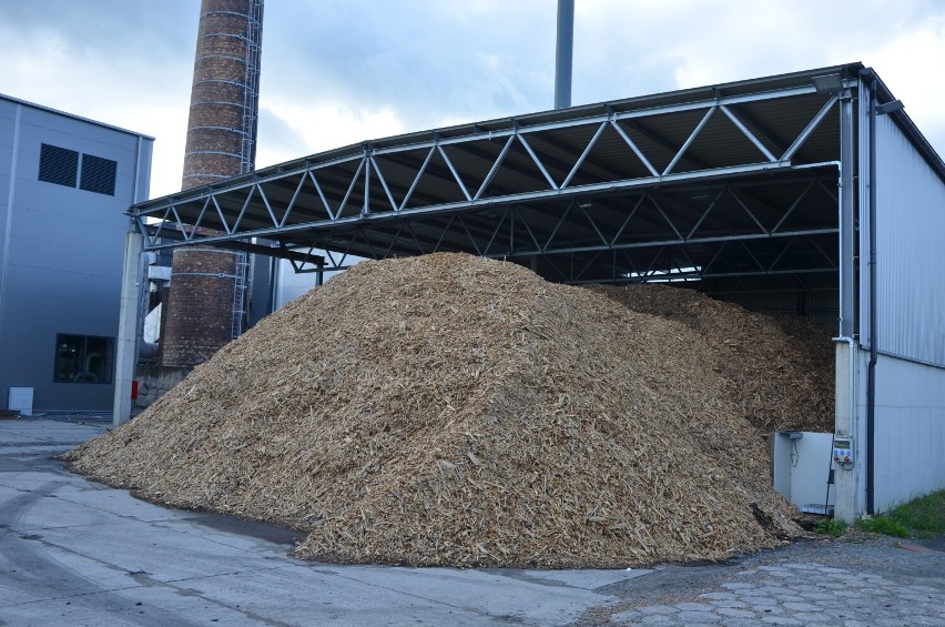 Hałda biomasy, czyli zrębki leśnej która zostanie...